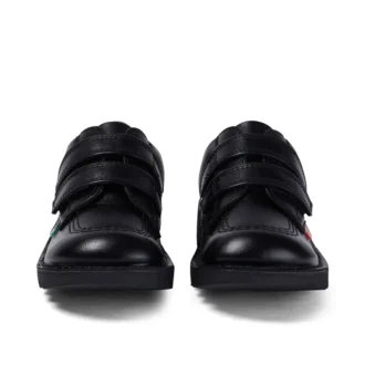 Junior Unisex Kick Lo Twin Vel Deri Siyah