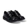 Junior Unisex Kick Lo Twin Vel Deri Siyah