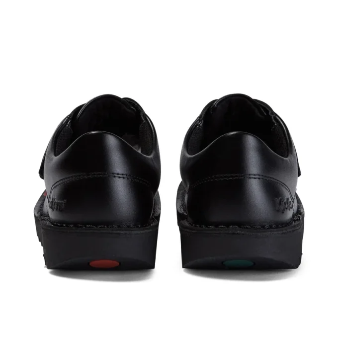 Junior Unisex Kick Lo Twin Vel Deri Siyah