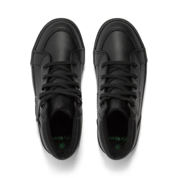 Junior Unisex Tovni Hi Deri Alternatif Siyah