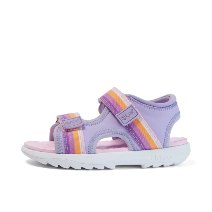 Küçük Kızlar için Kickster Sandalet Mor