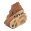 Çocuk Unisex Kick Hi Zip Deri Bej