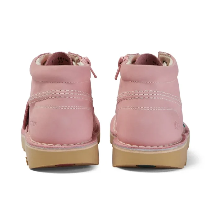 Çocuk Unisex Kick Hi Zip Nubuk Açık Pembe