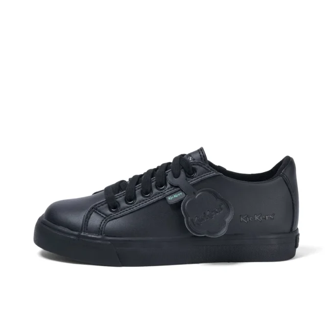 Çocuk Unisex Tovni Lacer Deri Alternatif Siyah