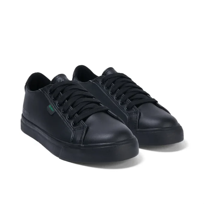 Çocuk Unisex Tovni Lacer Deri Alternatif Siyah