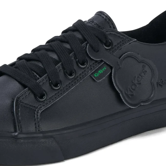 Çocuk Unisex Tovni Lacer Deri Alternatif Siyah