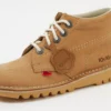 Unisex Deri Fleurette Bej