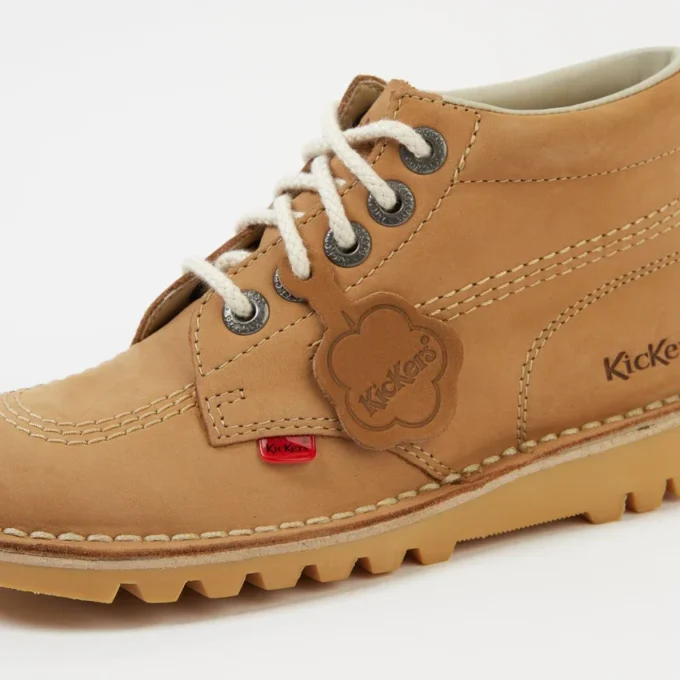 Unisex Deri Fleurette Bej
