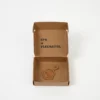 Unisex Deri Fleurette Bej