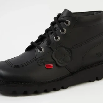 Unisex Deri Fleurette Siyah