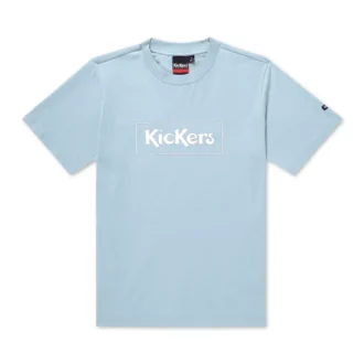 Yetişkin Erkek Kickers Classic Box Tişört Mavi