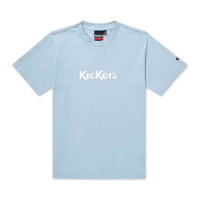 Yetişkin Erkek Kickers Classic Box Tişört Mavi