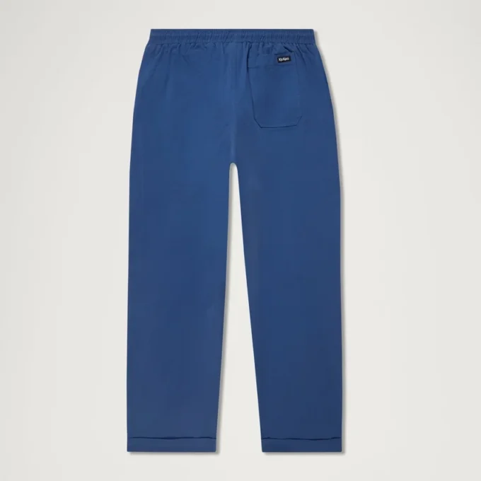 Yetişkin Erkek Kickers Geniş Paça İpli Pantolon Lacivert