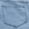 Yetişkin Erkek Kickers Klasik Düz Paça Jean Mavi