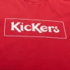 Yetişkin Erkek Kickers Klasik Kutu Tişört Kırmızı