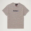 Yetişkin Kadın Kickers Classic Body Con Tişört Çok Renkli