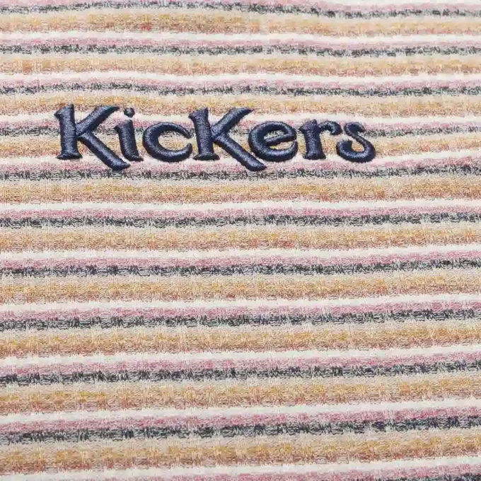 Yetişkin Kadın Kickers Classic Body Con Tişört Çok Renkli