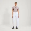 Yetişkin Kadın Kickers Classic Body Con Tişört Çok Renkli