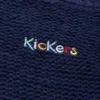 Yetişkin Kadın Kickers Kayık Yaka Geniş Kollu Örgü Lacivert