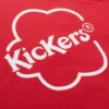Yetişkin Kadın Kickers Klasik Dar Tişört Kırmızı