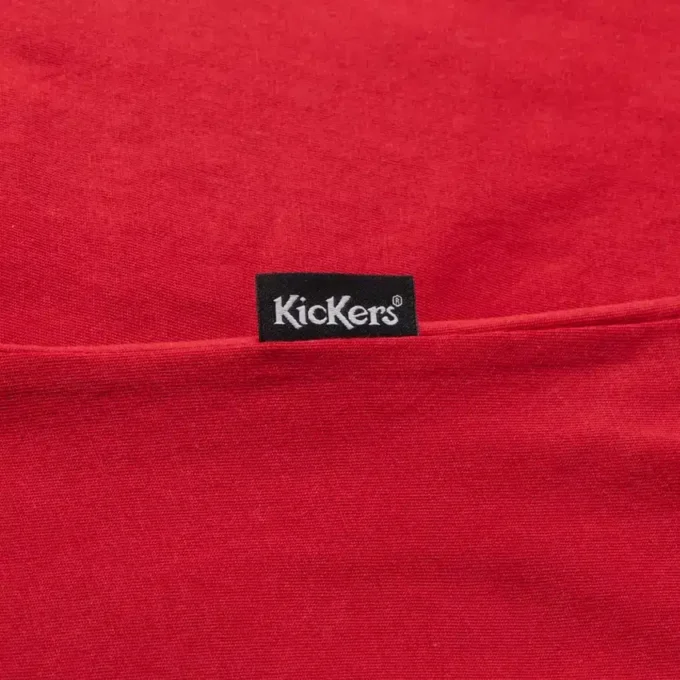 Yetişkin Kadın Kickers Klasik Dar Tişört Kırmızı