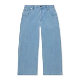 Yetişkin Kadın Kickers Klasik Geniş Paça Jean Mavi