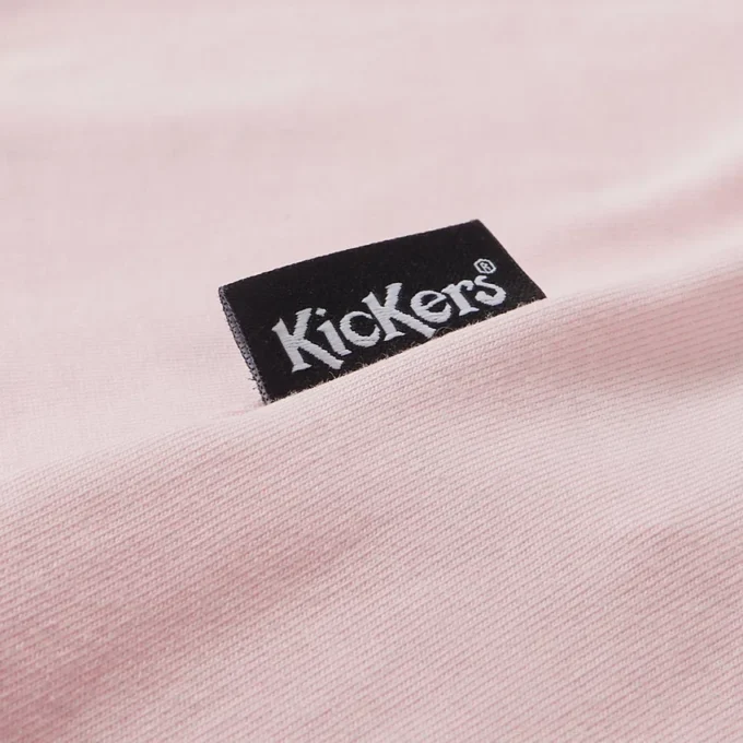 Yetişkin Kadın Kickers Klasik Hafif Tişört Pembe