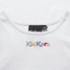 Yetişkin Kadın Kickers Klasik Nervürlü Yelek Beyaz