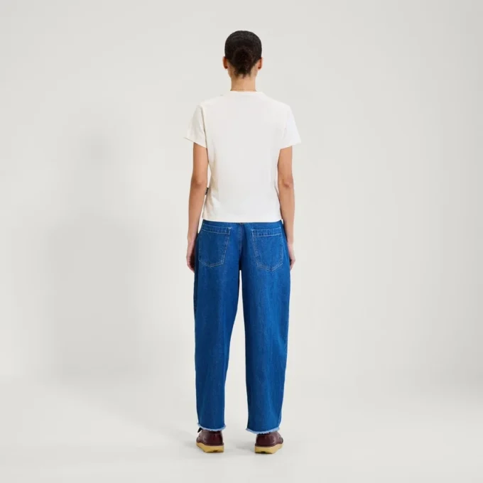 Yetişkin Kadın Kickers Klasik Skinny Tişört Beyaz