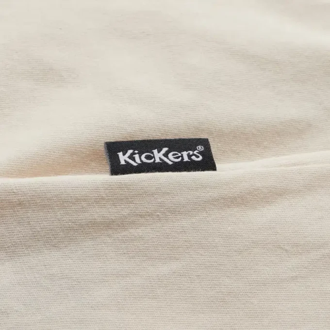Yetişkin Kadın Kickers Klasik Skinny Tişört Beyaz