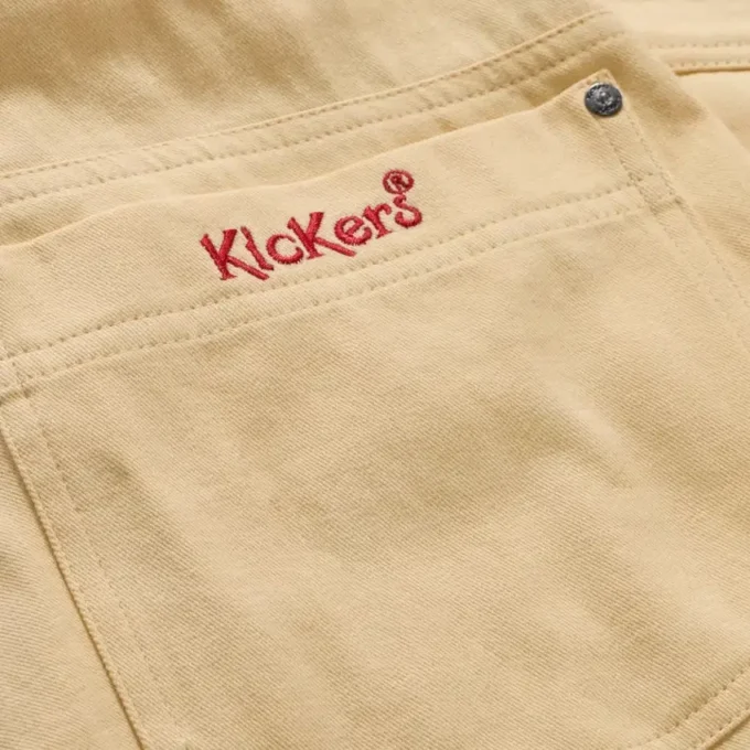 Yetişkin Kadın Kickers Klasik Tulum Sarı