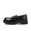 Yetişkin Kadın Kori Loafer Croc Deri Siyah