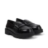 Yetişkin Kadın Kori Loafer Croc Deri Siyah