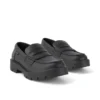 Yetişkin Kadın Kori Loafer Deri Alternatif Siyah