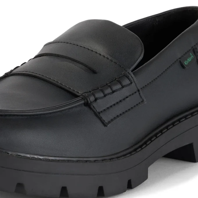 Yetişkin Kadın Kori Loafer Deri Alternatif Siyah