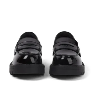 Yetişkin Kadın Kori Loafer Sedefli Deri Siyah