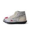 Yetişkin Unisex ACW* Kick Hi Deri Botlar Beyaz