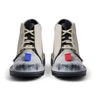 Yetişkin Unisex ACW* Kick Hi Deri Botlar Beyaz