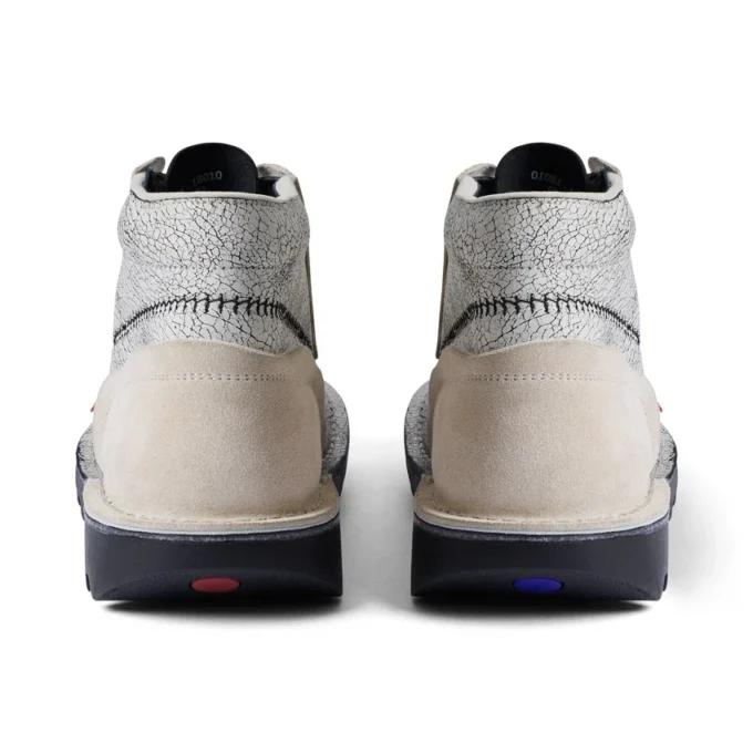 Yetişkin Unisex ACW* Kick Hi Deri Botlar Beyaz
