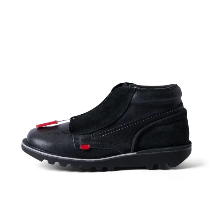 Yetişkin Unisex ACW* Kick Hi Deri Botlar Siyah