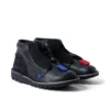 Yetişkin Unisex ACW* Kick Hi Deri Botlar Siyah