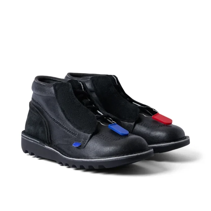 Yetişkin Unisex ACW* Kick Hi Deri Botlar Siyah
