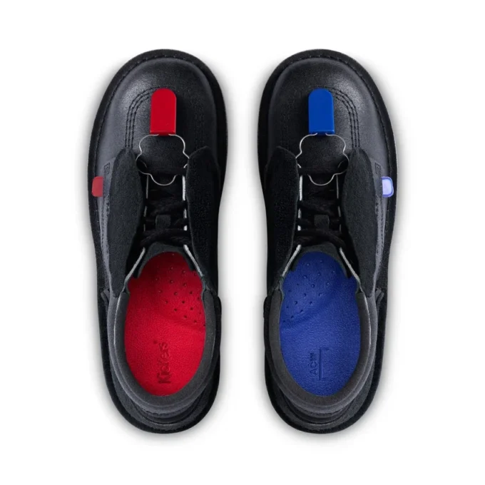 Yetişkin Unisex ACW* Kick Hi Deri Botlar Siyah