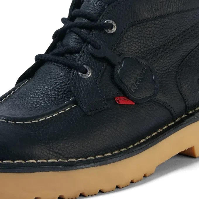 Yetişkin Unisex Daltrey Chuk Deri Siyah