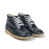 Yetişkin Unisex Deri Kick Hi Core Navy