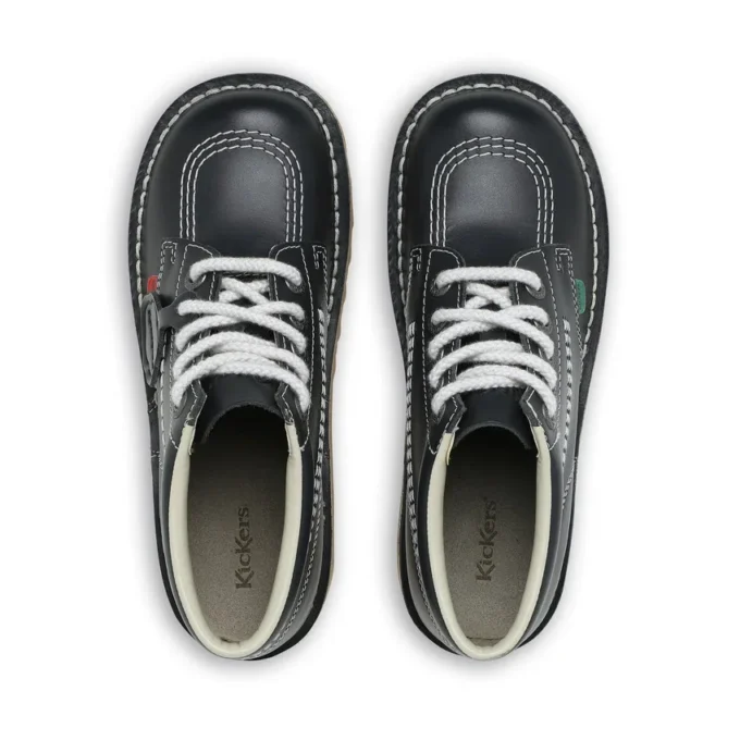 Yetişkin Unisex Deri Kick Hi Core Navy