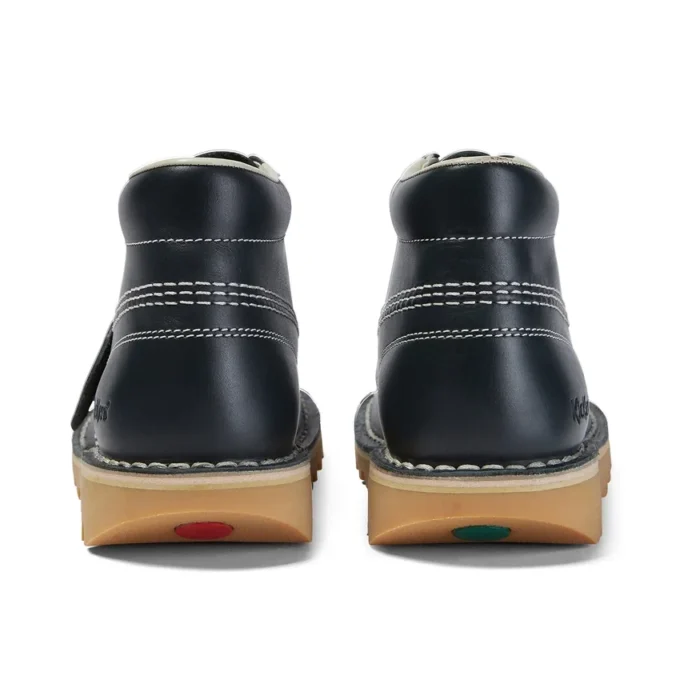 Yetişkin Unisex Deri Kick Hi Core Navy