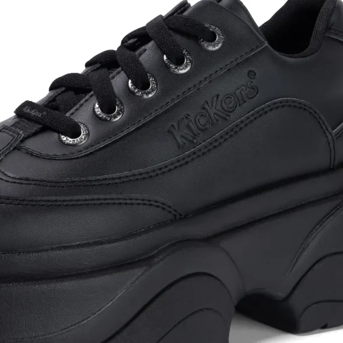 Yetişkin Unisex Kade Lo Alternatif Deri Siyah