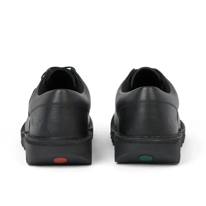 Yetişkin Unisex Kick Ayakkabı Tumble Deri Siyah