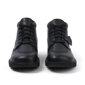 Yetişkin Unisex Kick Boot Tumble Deri Siyah